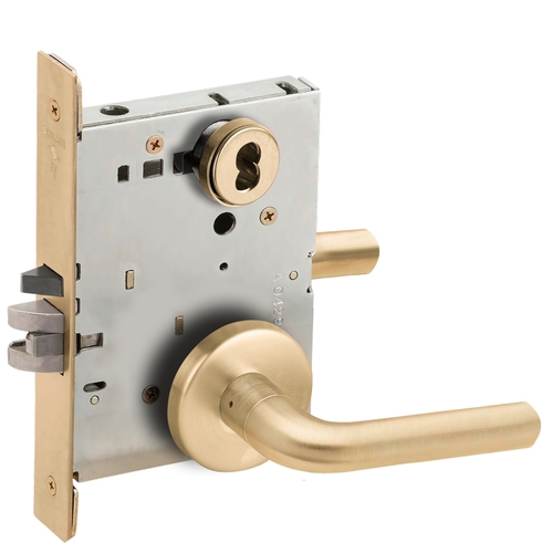 Lock Mortise Lock Satin Brass