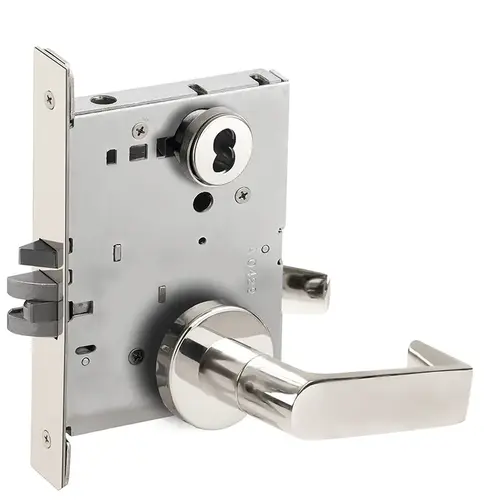 Mortise Lock Bright Stainless Steel