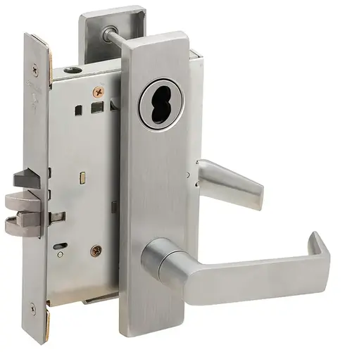 Lock Mortise Lock Satin Stainless Steel