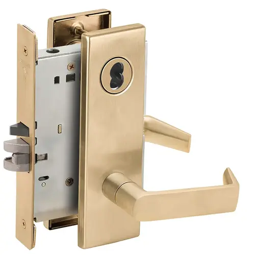 Lock Mortise Lock Satin Brass