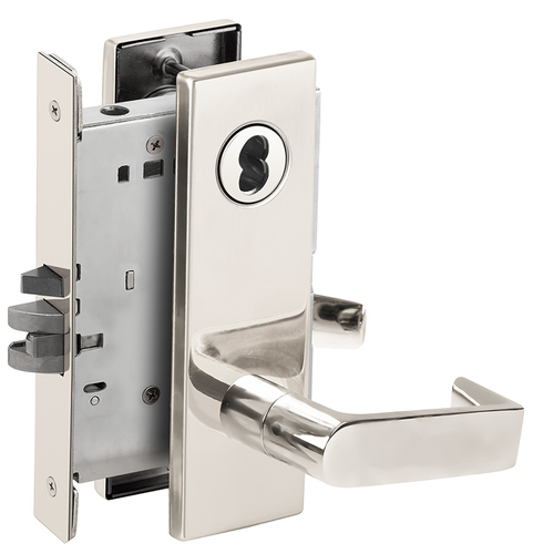 Mortise Lock Bright Stainless Steel