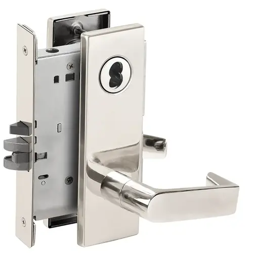 Lock Mortise Lock Bright Stainless Steel