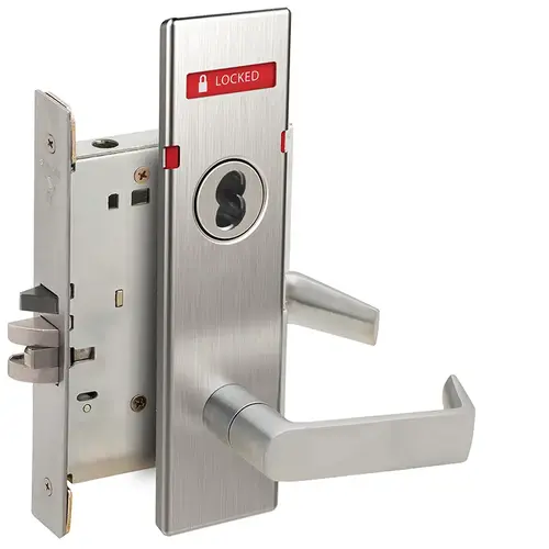 Mortise Lock Satin Chrome