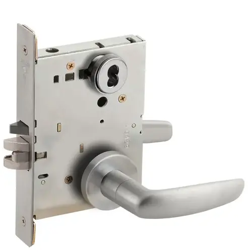 Mortise Lock Satin Chrome