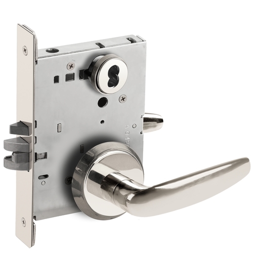 Mortise Lock Bright Chrome