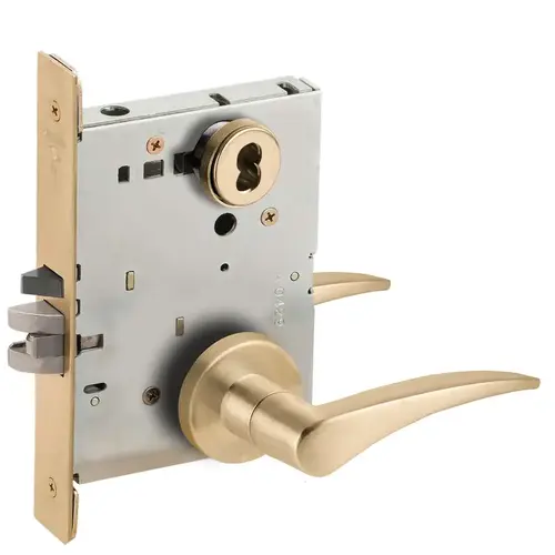 Lock Mortise Lock Satin Brass