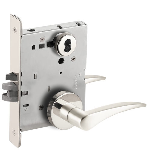 Mortise Lock Bright Stainless Steel