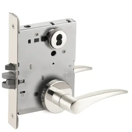 Lock Mortise Lock Bright Chrome