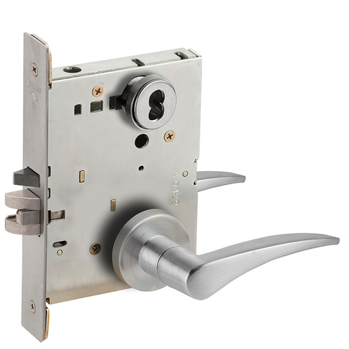 Lock Mortise Lock Satin Stainless Steel