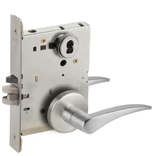 Lock Mortise Lock Satin Stainless Steel