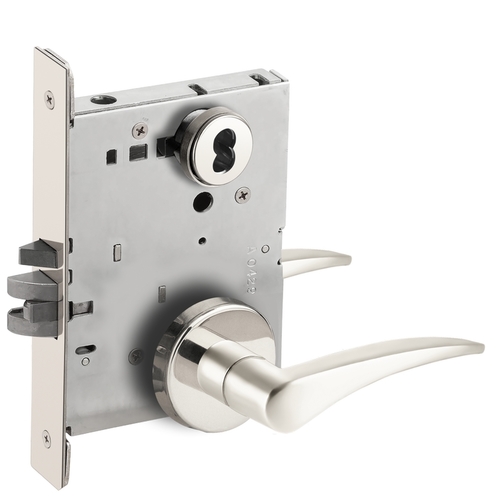 Mortise Lock Bright Chrome