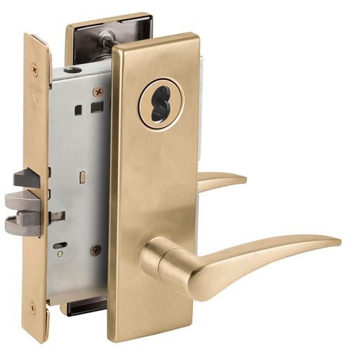 Lock Mortise Lock Satin Brass