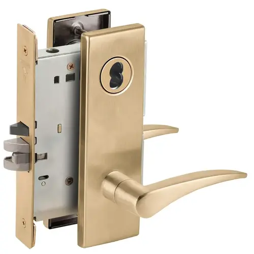 Lock Mortise Lock Satin Brass