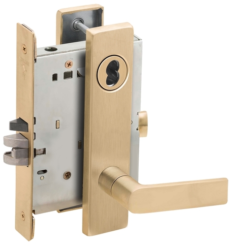 Lock Mortise Lock Satin Brass