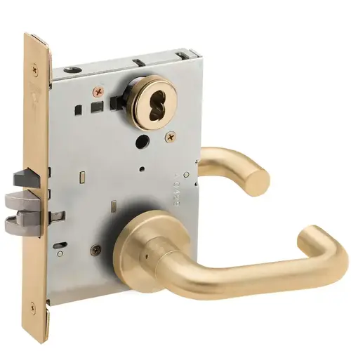 Lock Mortise Lock Satin Brass