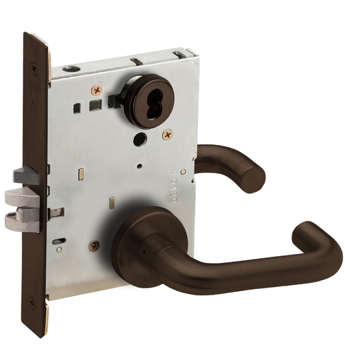 Lock Mortise Lock Aged Bronze