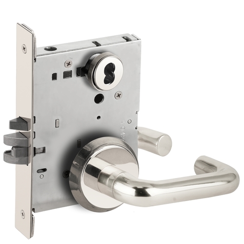 Mortise Lock Bright Chrome