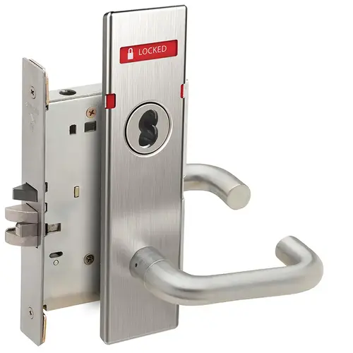 Mortise Lock Satin Chrome