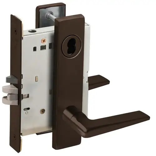 Mortise Lock Aged Bronze