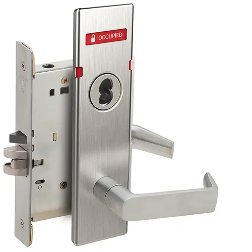 Lock Mortise Lock Satin Stainless Steel