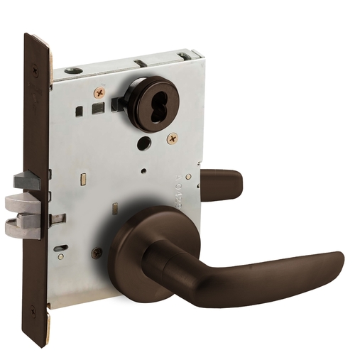 Mortise Lock Aged Bronze