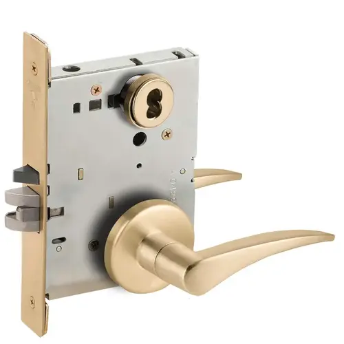 Lock Mortise Lock Satin Brass