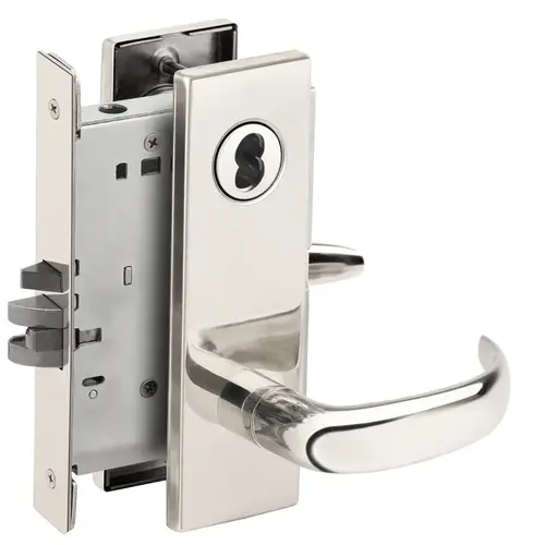 Lock Mortise Lock Bright Chrome