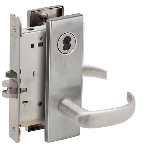 Lock Mortise Lock Satin Stainless Steel