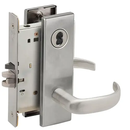 Mortise Lock Satin Chrome