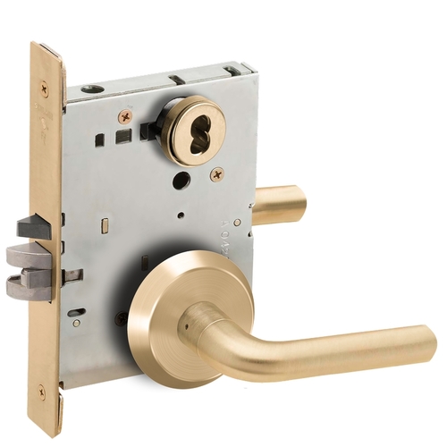 Mortise Lock Satin Brass