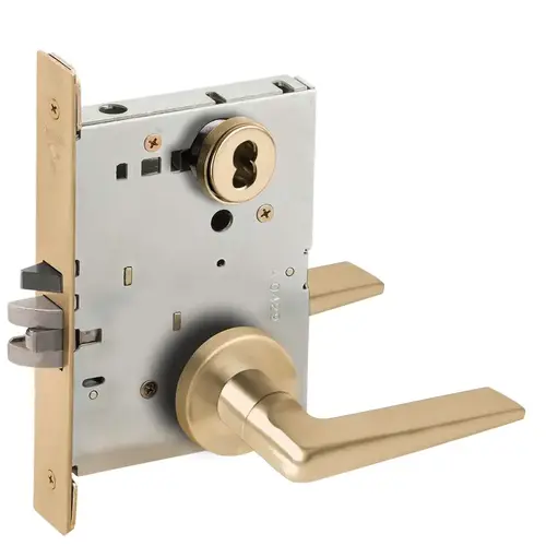 Lock Mortise Lock Satin Brass