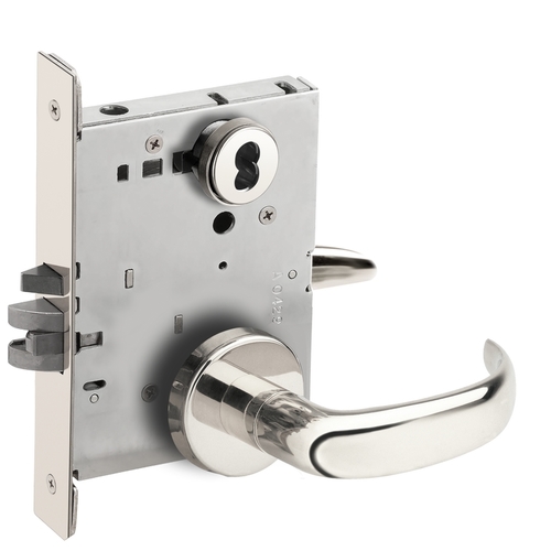 Mortise Lock Bright Stainless Steel