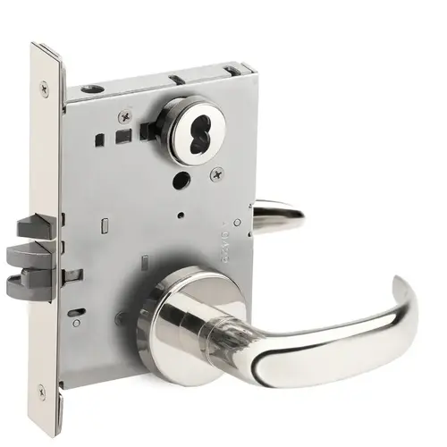 Lock Mortise Lock Bright Stainless Steel