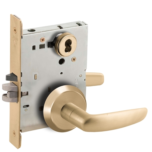 Mortise Lock Satin Brass