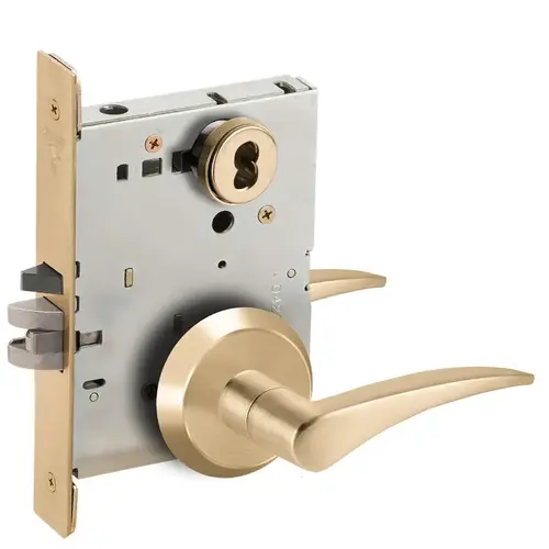 Mortise Lock Satin Brass