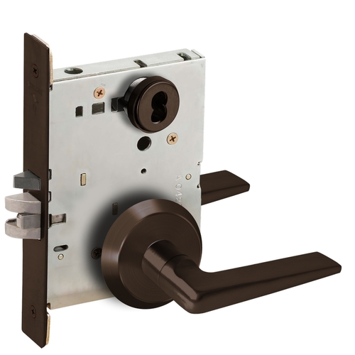 Mortise Lock Aged Bronze