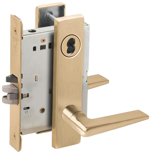 Lock Mortise Lock Satin Brass