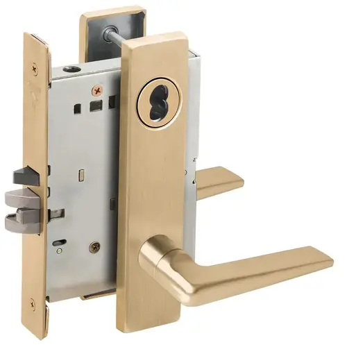 Lock Mortise Lock Satin Brass