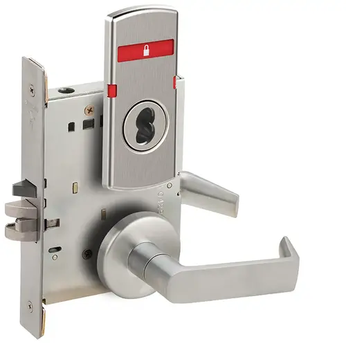 Lock Mortise Lock Satin Stainless Steel