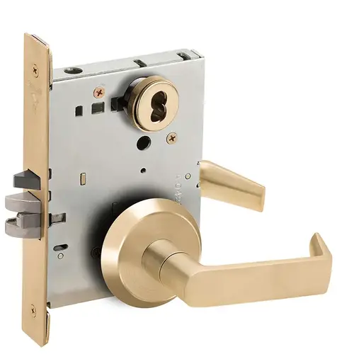 Mortise Lock Satin Brass