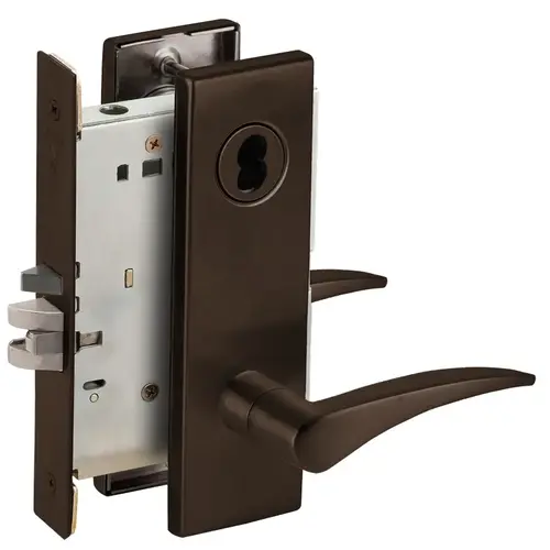 Mortise Lock Aged Bronze