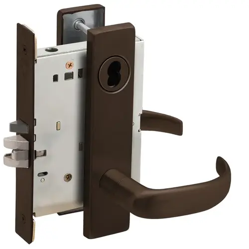 Mortise Lock Aged Bronze