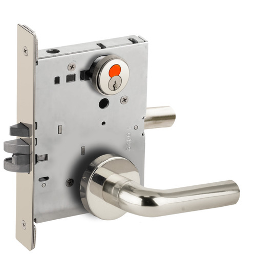 Mortise Lock Bright Stainless Steel