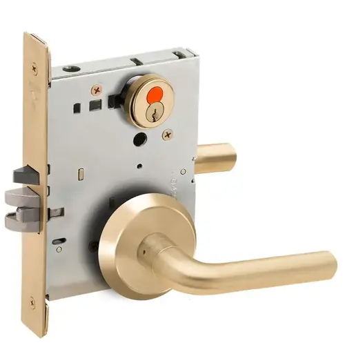 Mortise Lock Satin Brass