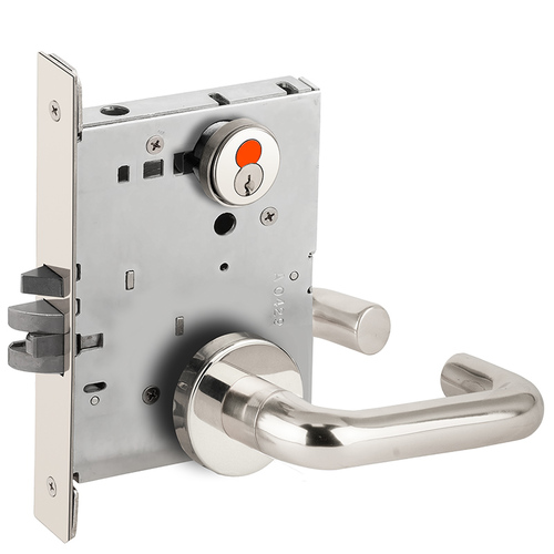 Mortise Lock Bright Stainless Steel