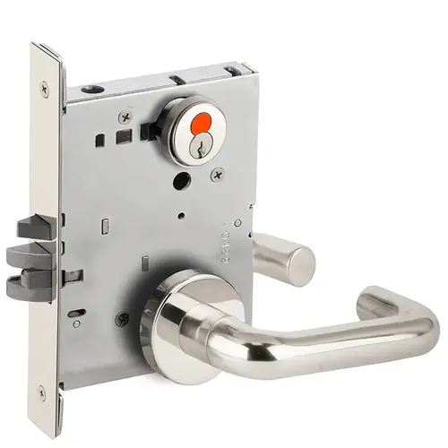 Mortise Lock Bright Chrome