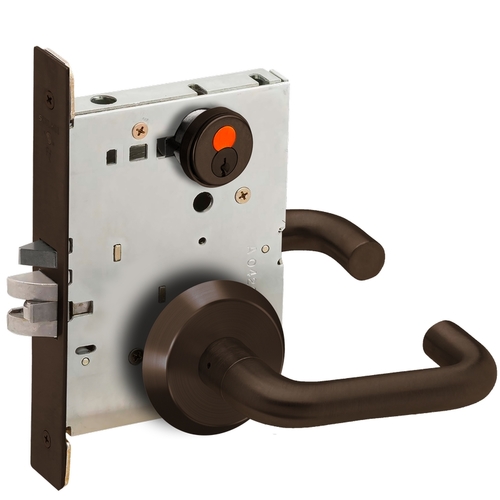 Mortise Lock Aged Bronze