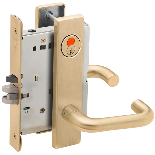 Mortise Lock Satin Brass