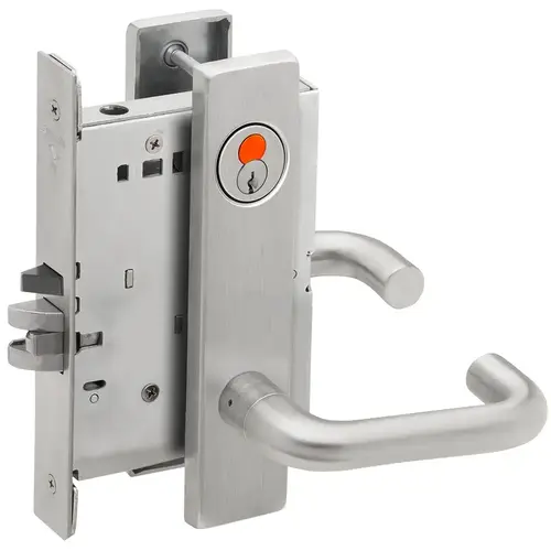 Mortise Lock Satin Chrome