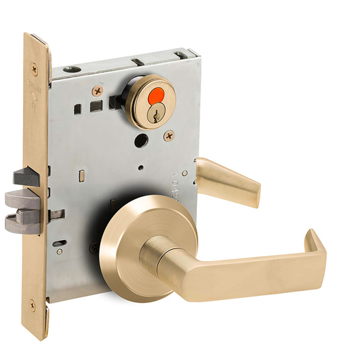 Mortise Lock Satin Brass